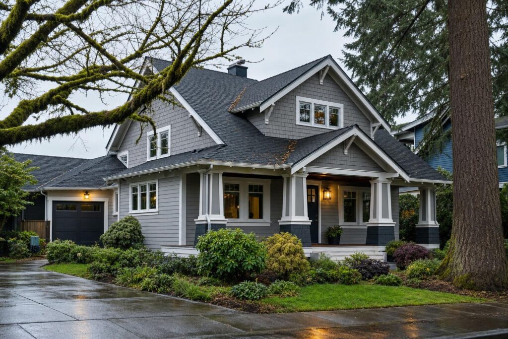 How Portland’s Tree Canopy Affects Roof and Siding Longevity