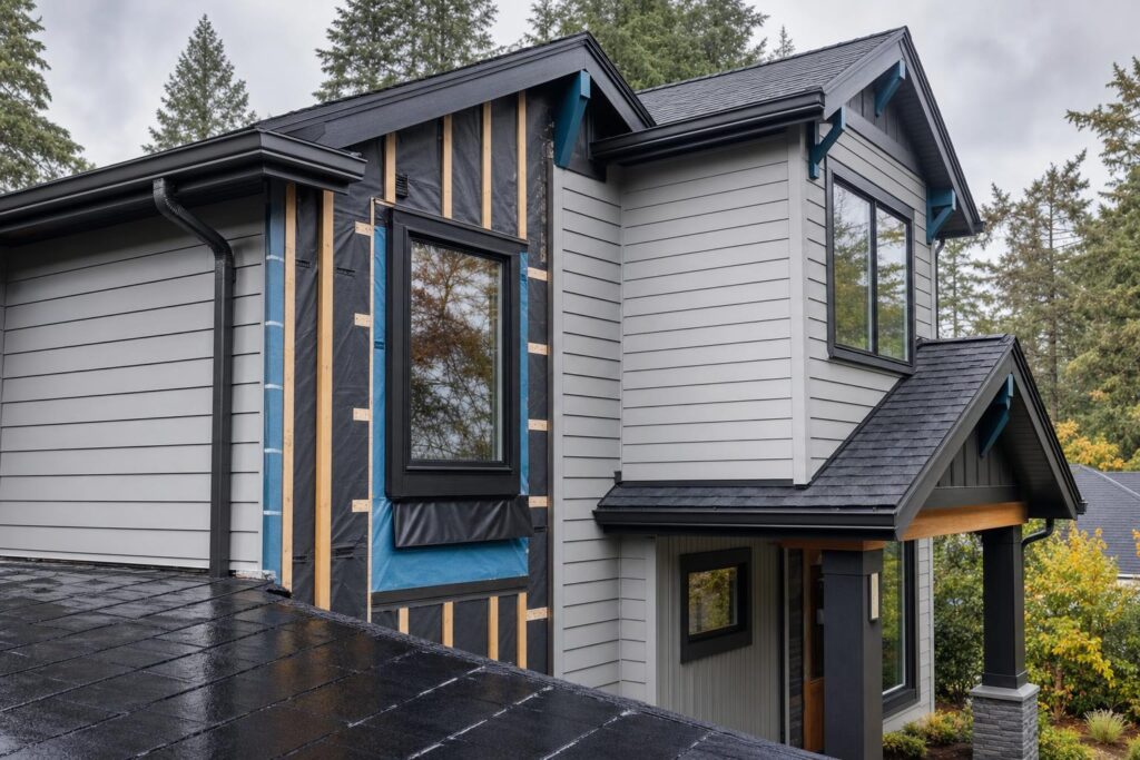 Why Rainscreen Systems Matter Behind Portland Siding Installations