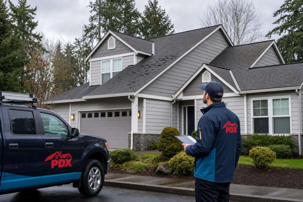 Curling or Cupped Shingles in Portland: How Homeowners Can Spot Roof Aging Before Replacement Becomes Urgent